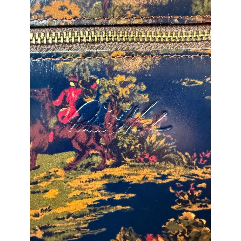 PATRICIA NASH Countryside Leather Pouch Clutch iPad Mini Tablet Case - Picture 10 of 13